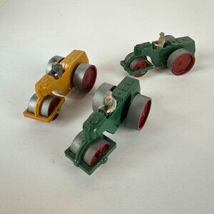 Wiking Lot Of 3 Plastic Die-Cast Construction Vehicles